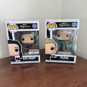 Funko Pop Marvel Yelena and Kate Bishop